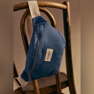 SOLD Octobre Editions (Sézane) Denim Bum Bag